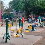 Familias de Batahola Norte, Managua, con espacio público rehabilitado Rehabilitación del parque en Batahola Norte, Managua