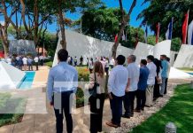 Conmemoración del Día del Mar en Bolivia, desde Managua