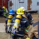 Bomberas festejan Día Internacional de la Mujer con ejercicios demostrativos Bomberas de Nicaragua en constante capacitación