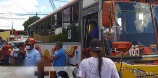 Mortal accidente de tránsito en Managua