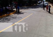 Barrio Lomas de Guadalupe, Managua, se moderniza con reparación de calles Proyecto de Calles para el Pueblo en barrio Lomas de Guadalupe, Managua