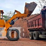 Mejora de caminos en comunidades de San Carlos, Río San Juan
