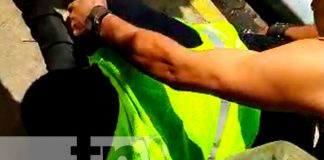 Accidente fatal con poste eléctrico en Jinotepe, Carazo