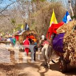 Carretas peregrinas de Carazo emprenden viaje a Popoyuapa Carretas peregrinas de Carazo hacia Popoyuapa, Rivas