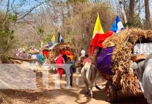Carretas peregrinas de Carazo hacia Popoyuapa, Rivas