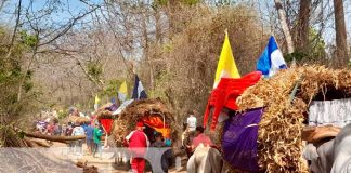 Carretas peregrinas de Carazo hacia Popoyuapa, Rivas