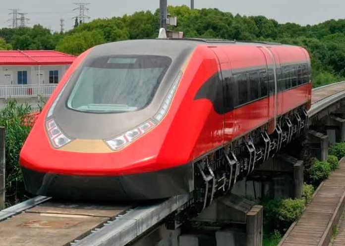 China cuenta con nuevo tren de levitación magnética comercial
