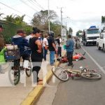 Verano sin tragedias: Charlas de prevención de accidentes en Nicaragua Accidente de tránsito en Jinotepe, Carazo