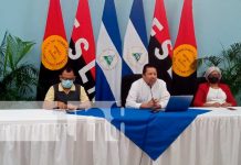 Conferencia de prensa con el Ministerio de Educación en Nicaragua