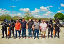 Arrestan a cuatro salvadoreños y un guatemalteco con 140 kilos de cocaína Arrestan a cuatro salvadoreños y un guatemalteco con 140 kilos de cocaína