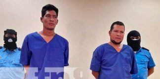 Captura de dos sujetos por casos de cocaína en Managua