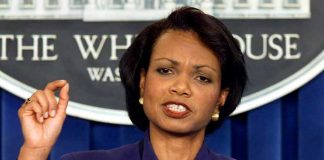 Condoleeza Rice, arquitecta de la guerra de Irak por parte de Estados Unidos