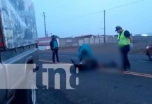 Mortal accidente de tránsito en El Crucero