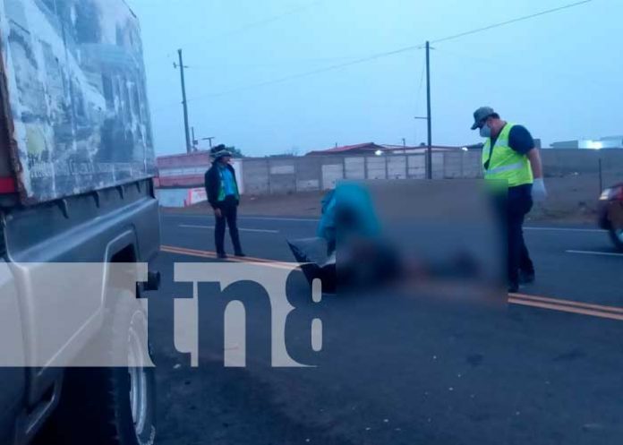 Mortal accidente de tránsito en El Crucero