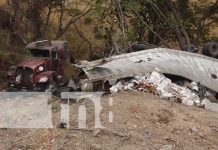 Vivo de milagro al caer con rastra en un abismo de La Cucamonga, Estelí Accidente de tránsito en La Cucamonga, Estelí