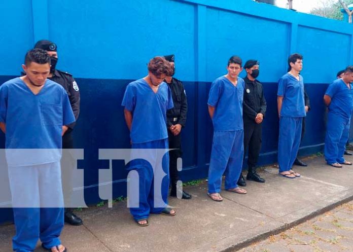 Sujetos tras las rejas en Río San Juan