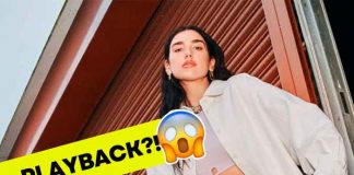 Dua Lipa pierde el micrófono en concierto y deja evidencia que usa playback