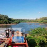 Zona donde chocaron dos embarcaciones en el Caribe Sur de Nicaragua