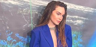 ¿Ya lo superó? La "Beli" se borra tatuaje en honor a Christian Nodal