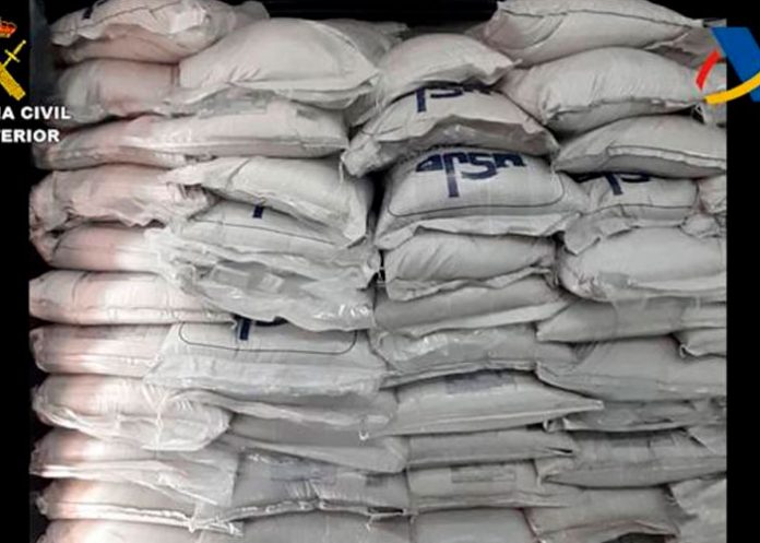Incautan 100 kilos de 'nieve' en España procedente de Brasil