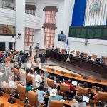 Sesión en la Asamblea Nacional de Nicaragua
