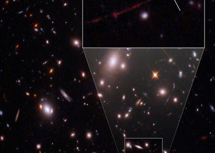 estrella- Hubble detectó la estrella más lejana jamás vista hasta ahora