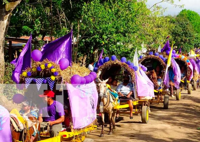 fe-masatepe-3 Carretas peregrinas de Masatepe hacia Rivas