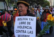 Proponen 20 años de prisión a jueces que liberen feminicidas en Bolivia Proponen 20 años de prisión a jueces que liberen feminicidas en Bolivia