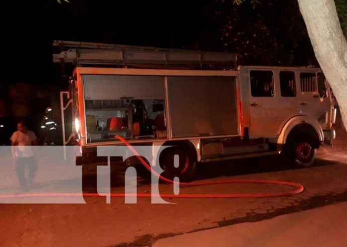 Incendio en una vivienda de Granada