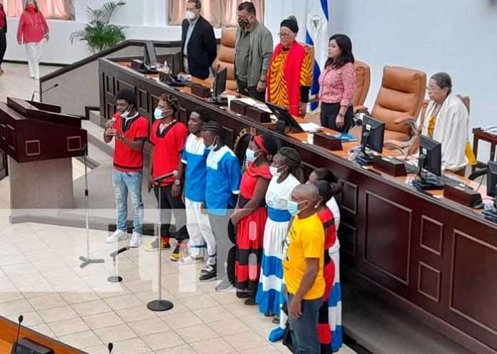 Homenaje al pueblo garífuna desde la Asamblea Nacional