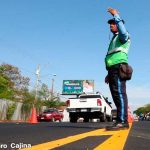 Policía de tránsito en Nicaragua