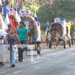 Devotos de Granada parten a Popoyuapa, Rivas, con las carreteras peregrinas Carretas peregrinas de Granada hacia Popoyuapa, Rivas