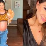 Con avanzado embarazo Greeicy tuvo una caída en pleno concierto