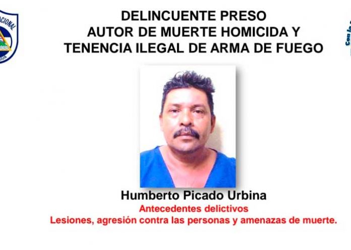 Conferencia policial sobre homicidio en Matagalpa