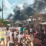 16 de marzo: Informate de las noticias más relevantes de Nicaragua Masivo incendio en Prinzapolka, Caribe Norte de Nicaragua