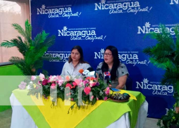 Conferencia de prensa del INTUR Nicaragua