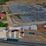 Panorama de zona industrial en Nicaragua
