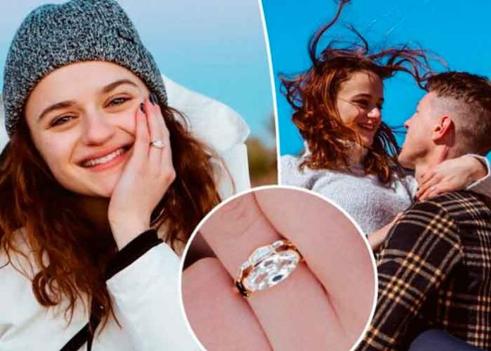 Joey King anuncia su compromiso con Steven Piet