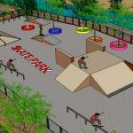 Proyecto de nuevo parque para el skate en León