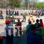 Familias de Madriz muy activas con el 1er Ejercicio Multiamenazas 2022 Realización del Ejercicio Multiamenazas 2022 en Madriz