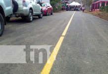 Lomas de San Judas en Managua estrena cuatro calles nuevas de pavimento Nuevas calles en el barrio Lomas de San Judas, Managua