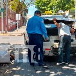 Accidente de tránsito en Managua