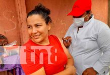 Nuevo esquema de vacunación llega al barrio Alemania Democrática, Managua Jornada de vacunación en barrios del Distrito II de Managua