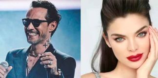 Captan a Marc Anthony besándose con con Miss Paraguay