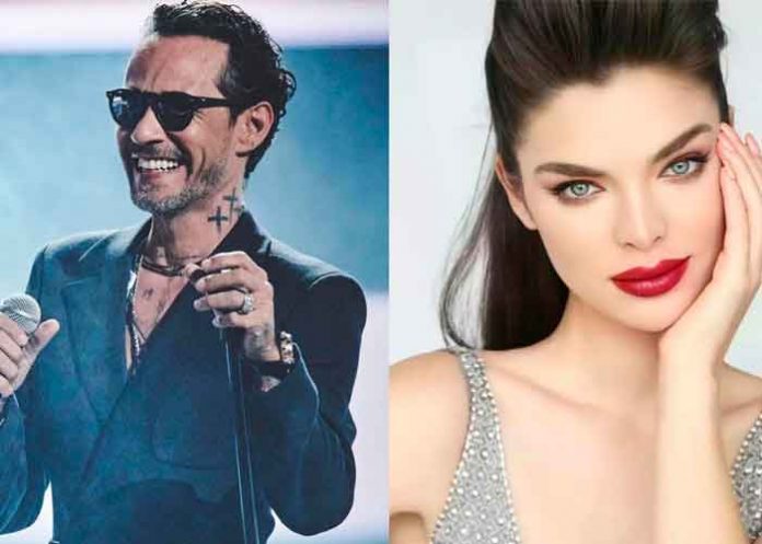 Captan a Marc Anthony besándose con con Miss Paraguay
