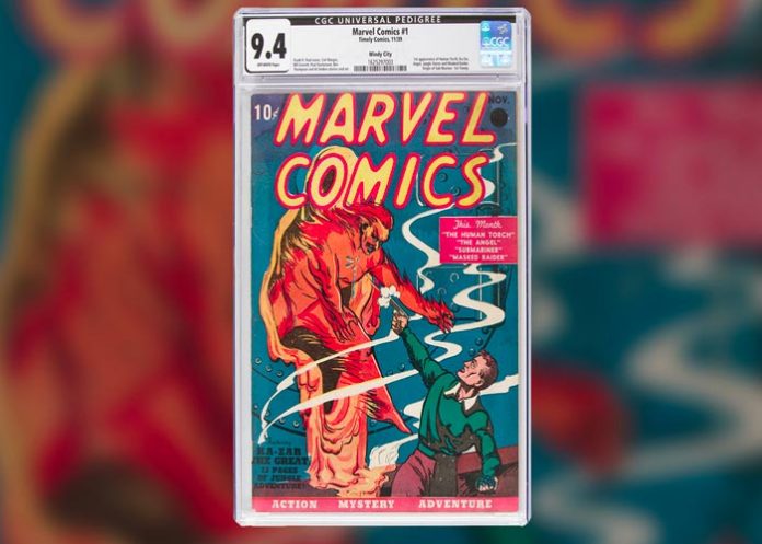 marvel-copia- Subastan por 2,4 millones una copia de la primera historieta de Marvel