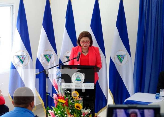 Inauguración de nuevo edificio del complejo judicial en Masatepe
