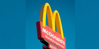 Rótulo de McDonald's en Nicaragua