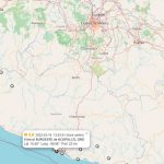 Sismo de magnitud 4.8 sacude Guerrero, México Sismo de magnitud 4.8 sacude Guerrero, México