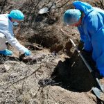 En México encuentran fosas clandestinas cerca de la frontera de EE.UU. En México encuentran fosas clandestinas cerca de la frontera de EE.UU.